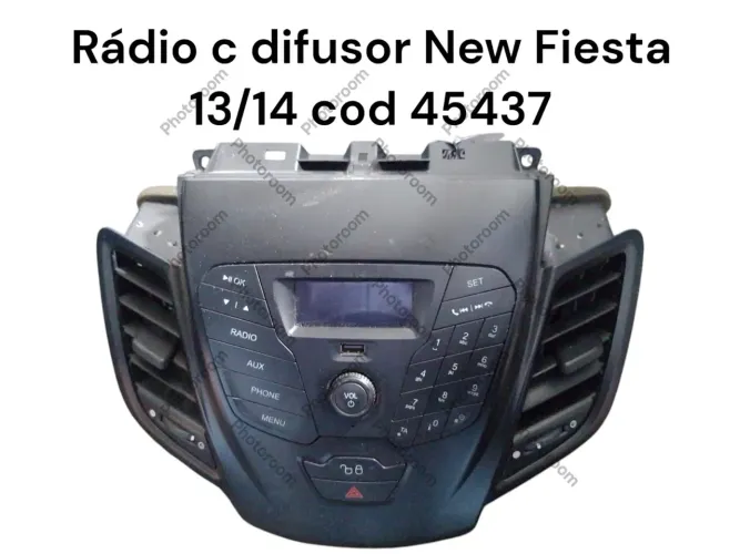 Rádio c difusor New Fiesta
