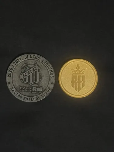 medalha 10 rei pele