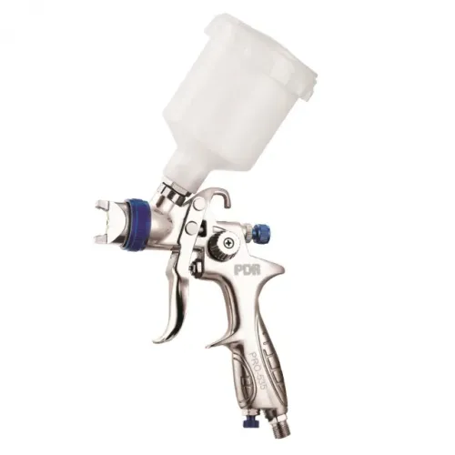 Pistola de Pintura Gravidade HVLP Bico 0,8mm 125ml - PDR-PRO-535