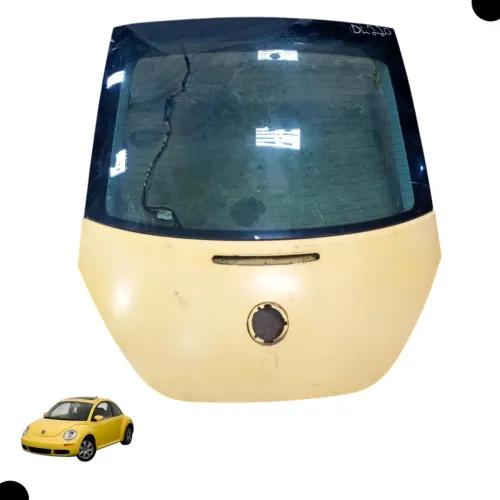 Tampa Traseira Volkswagen New Beetle 1999 2000 2001 2002 Amarelo