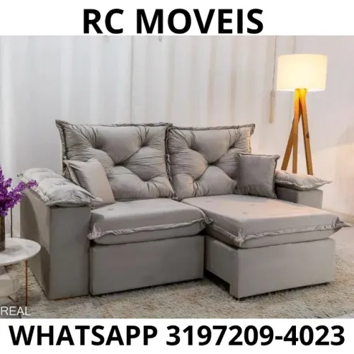 Sofá Londres Retrátil e Reclinável - Conforto e Elegância