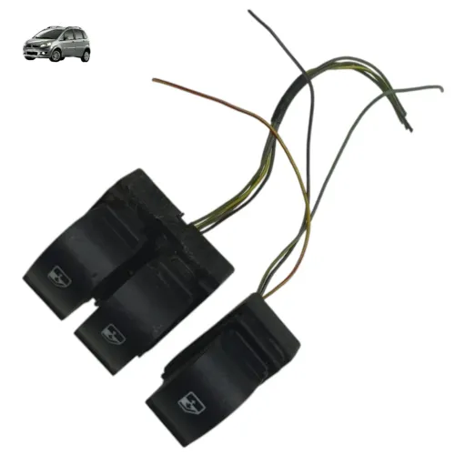 Kit Botão Vidro Elétrico Dianteiro Fiat Idea 2013 2014 2015