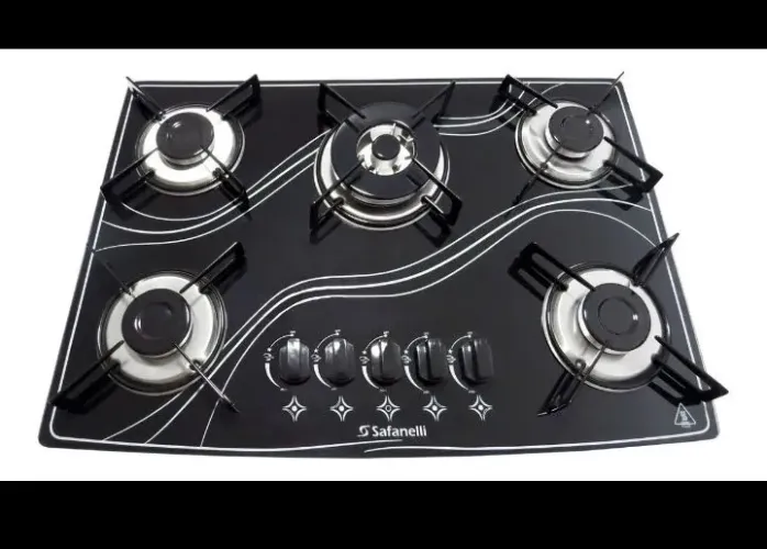 Cooktop 5 bocas tripla chama