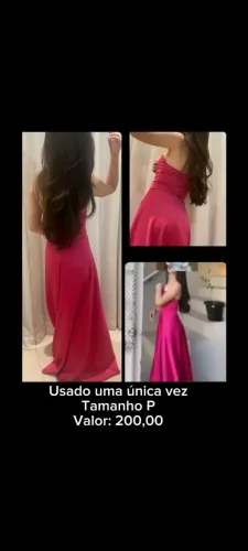 Vestido de festa Pink
