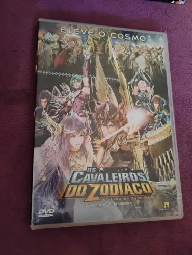 Dvd os cavaleiros do zodíaco a lenda do santuario
