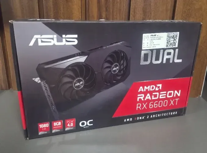 Placa de Vídeo AMD Radeon ASUS RX 6600 XT Dual