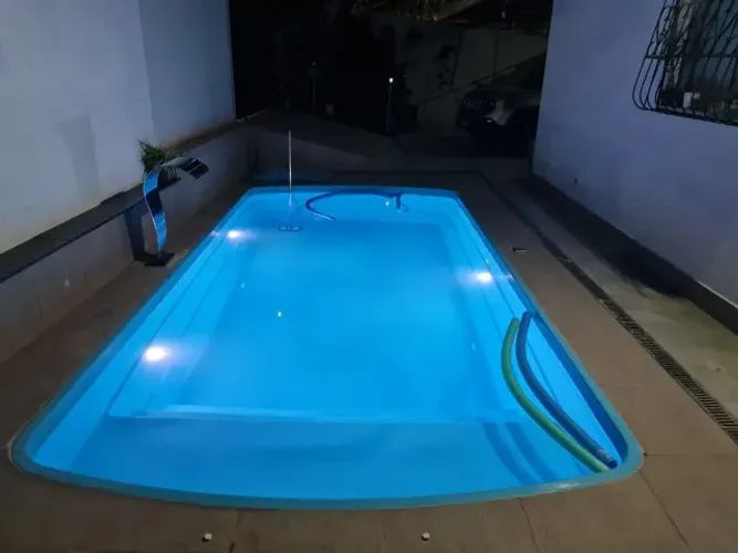 Piscina de fibra - Praia 6.00 x 3.00 x 1.30 - SPAÇO BH