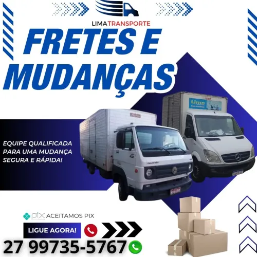 Frete mudança grande vitória 