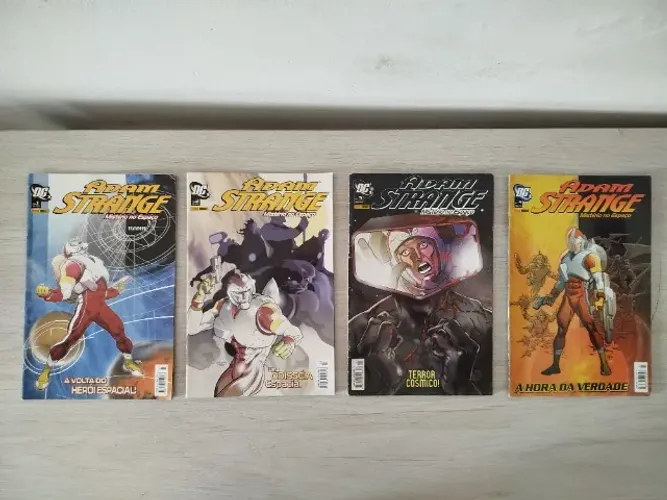 HQ Quadrinhos Adam Strange - Mistério no Espaço (completo em 4 edições)