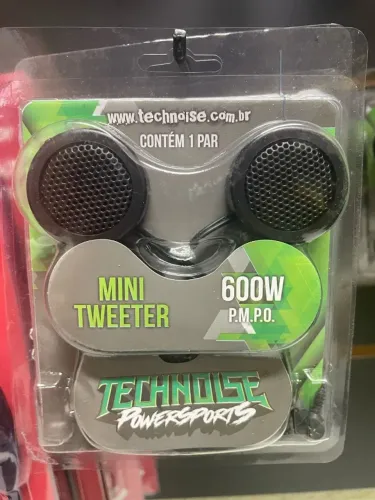 Mini Tweeter Para Porta Painel Aplicação Universal 80W rms 600W PMPO Twitter Som Automotiv
