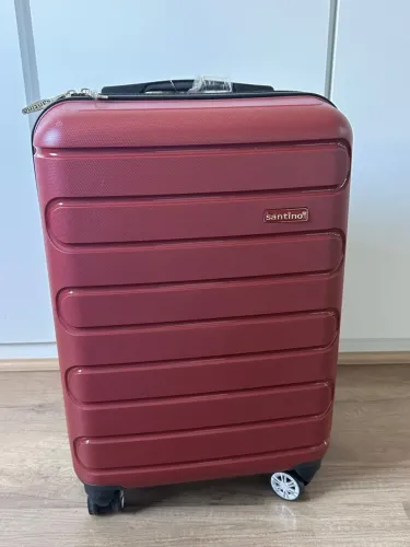 Mala de bordo vinho Santino - nunca usada!!!