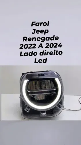 Farol Jeep Renegade 2022 A 2024 lado direito original