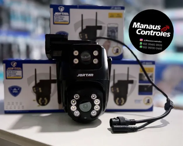 Camera wi-fi Lente Dupla aplicativo Icsee 