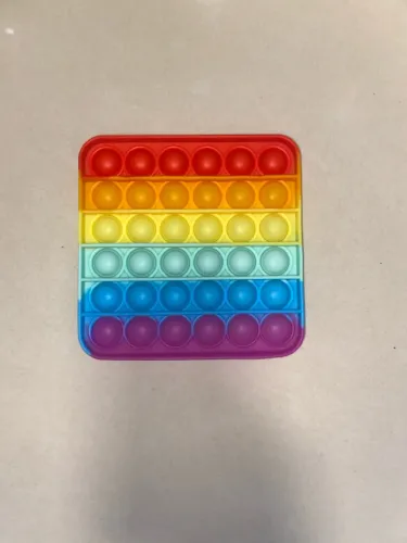 Pop It Colorido - Brinquedo Sensorial Antiestresse