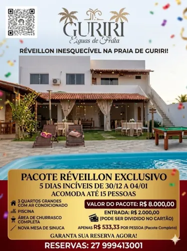 ? RÉVEILLON DOS SONHOS EM GURIRI! ?