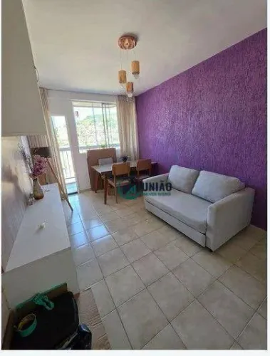 Lindo apartamento no Bairro Chic, com 1 dormitório e uma vaga !!