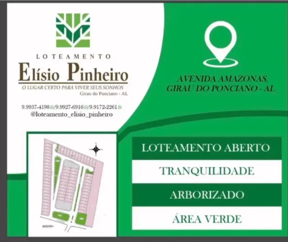 Lote em Girau do Ponciano 