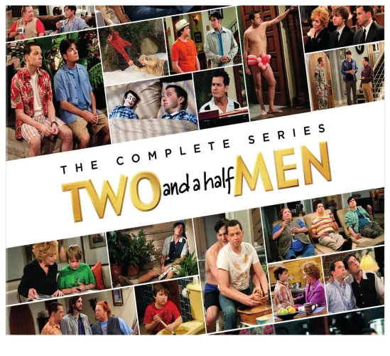 DVDs: Dois Homens e Meio: Todas as Temporadas.