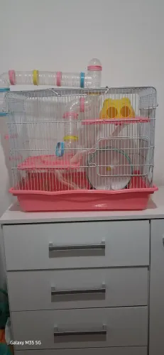 Vendo gaiola safari gigante para hamster