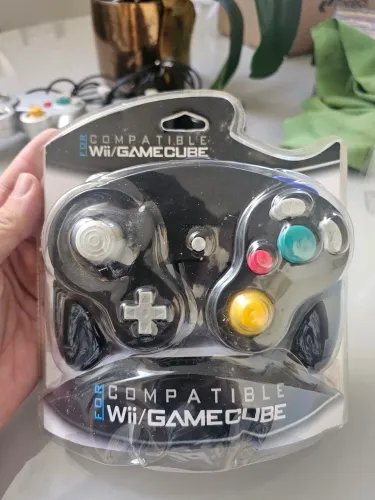 Controle game cube lacrado 