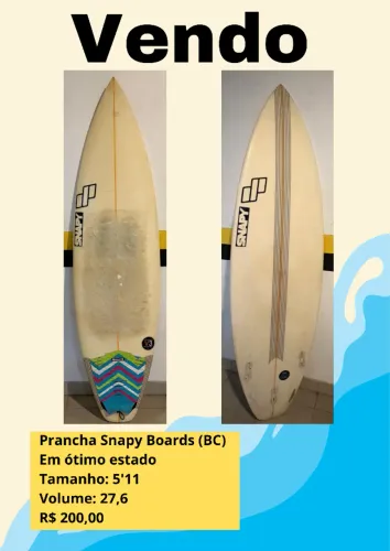 prancha de surf SNAPYBOARDS