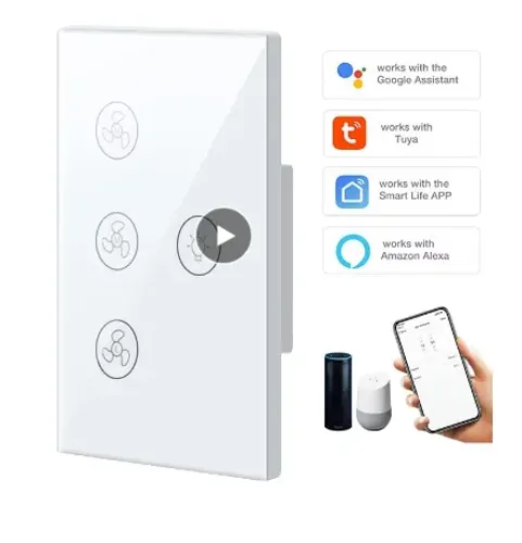 Interruptor Smart para ventilador de teto