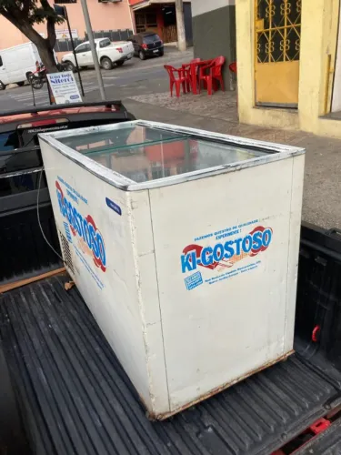 Freezer Metal Frio 331 lts Tampa de vidro (Leia o Anúncio)
