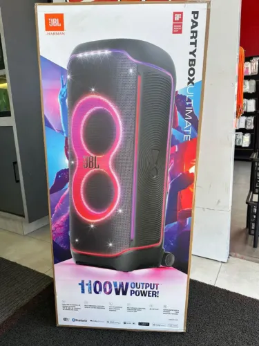 JBL PartyBox Ultimate 1100W Original | Som Potente para Festas e Eventos