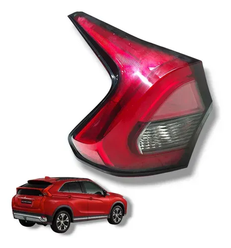Lanterna Traseira Mitsubishi Eclipse Cross 2019-22 Esquerdo Esquerdo/motorista Vermelho