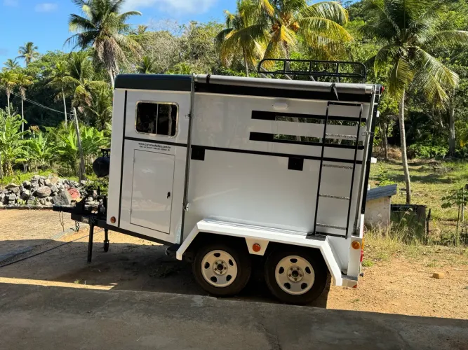 Trailer para cavalos!! Halley rabicho Stadard 2024 aro 16 com freio à disco