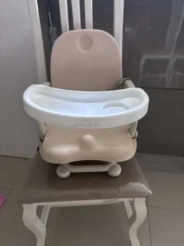 Cadeira de alimentação elevatória Peanuts 6M-15kgs Bege Multikids Baby - BB182