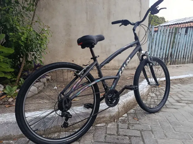 Caloi confort 26 .aluminio .shimano .
