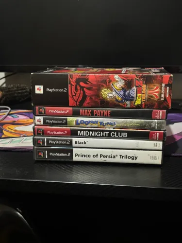 Lote de jogos PlayStation 2