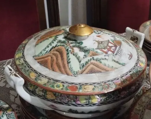 Sopeira de porcelana chinesa