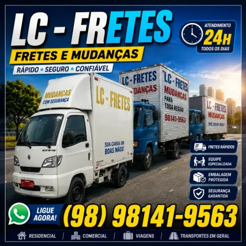 Fretes e Mudanças com Pontualidade e Zelo 