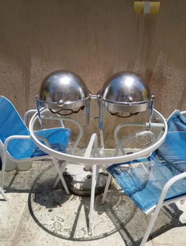Rechoud ORCIL  inox em ótimo estado a unidade.