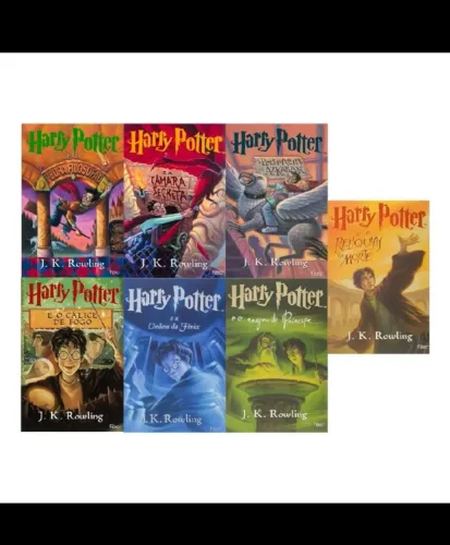 Coleção Livros Harry Potter (Completa / Semi-nova) - Ótimo Estado