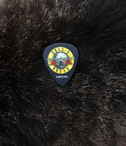 Palheta do Slash Guns N' Roses Usada no show Vitória Turnê 2026