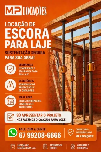 Escora metálica locação equipamentos revisados 