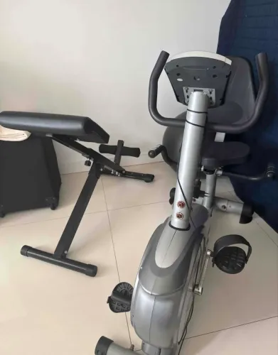 Kit Academia em Casa Kikos + Abdominal/Lombar + Pesos(8kg)