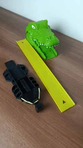 Pista Hot Wheels jacaré 