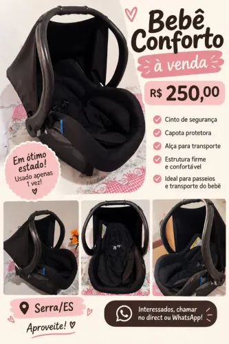 Bebe conforto preto