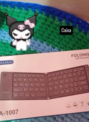Teclado ? Folding Keyboard 1000-7 (dobrável)