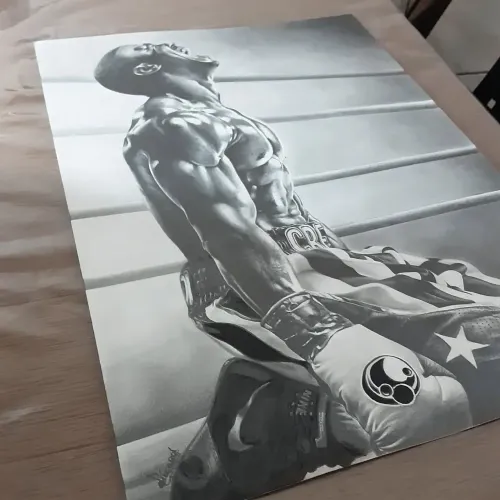 Desenho realista - Creed 