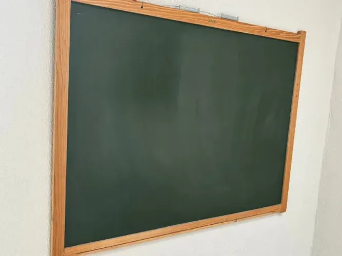 Quadro de giz escolar