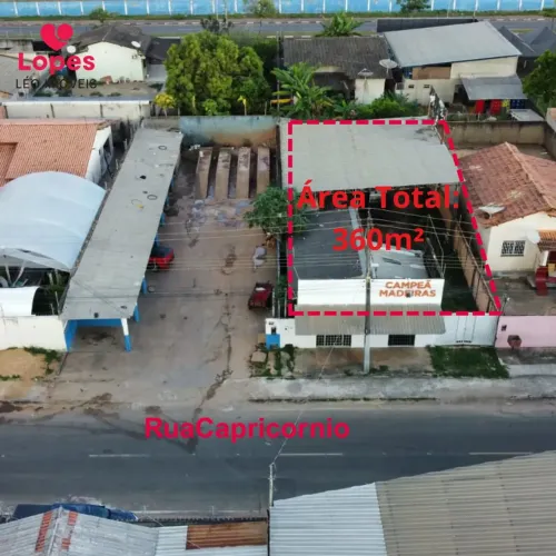 Prédio para venda com 02 salas, apta a financiar-  Cidade Satélite - Boa Vista - RR