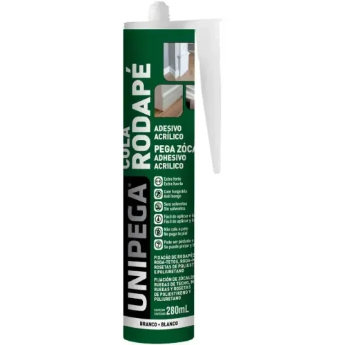 Cola Rodapé - Unipega Bisnaga 280 ml