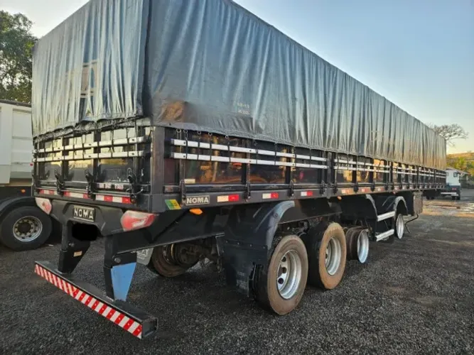 Carreta 4 Eixos Noma 13,5m 2021 Assoalho 25mm Sem Pneus