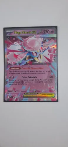Carta Pokémon Estampas Ilustradas Mega Diancie EX