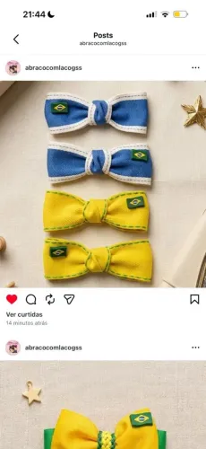 Laço infantil Brasil